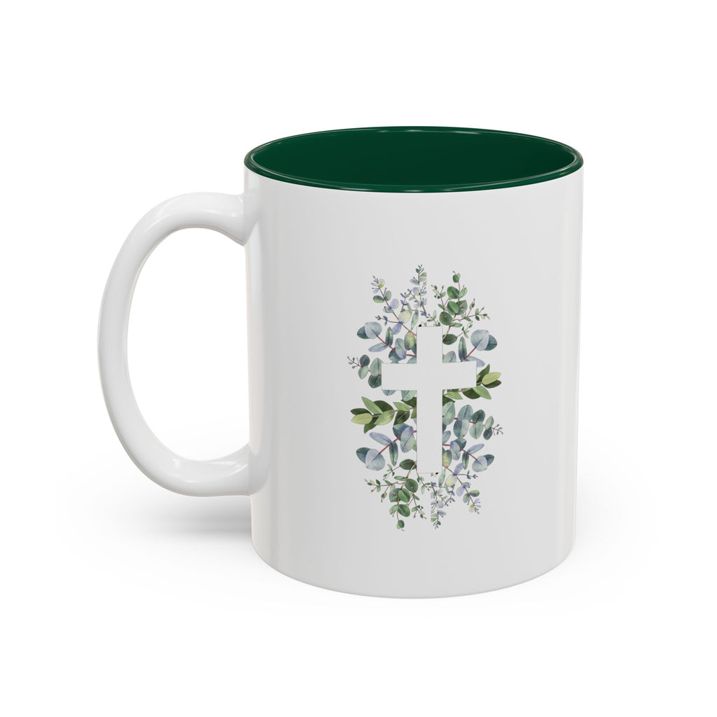 Personalized Godfather Gift Mug – Minimalist Eucalyptus (11oz)