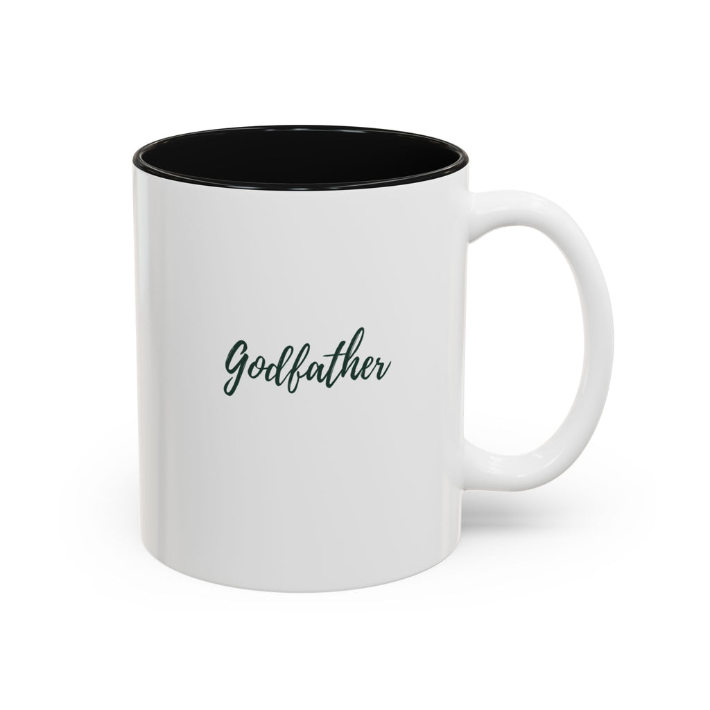 Personalized Godfather Gift Mug – Minimalist Eucalyptus (11oz)