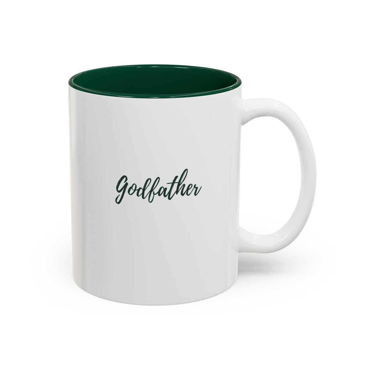 Personalized Godfather Gift Mug – Minimalist Eucalyptus (11oz)