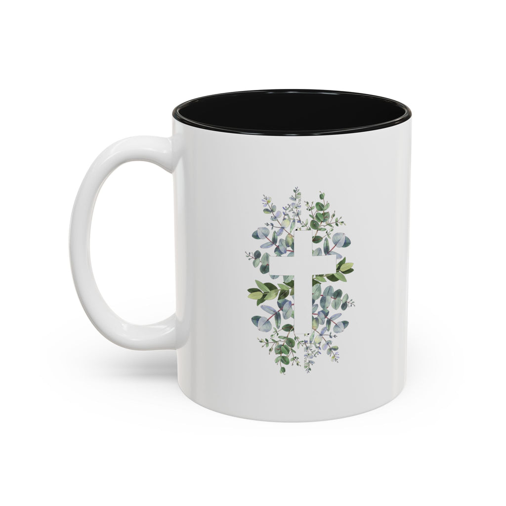 Personalized Godfather Gift Mug – Minimalist Eucalyptus (11oz)